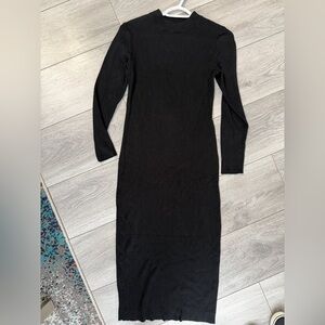 J. Crew Ribbed Sweater Dress Long Small
